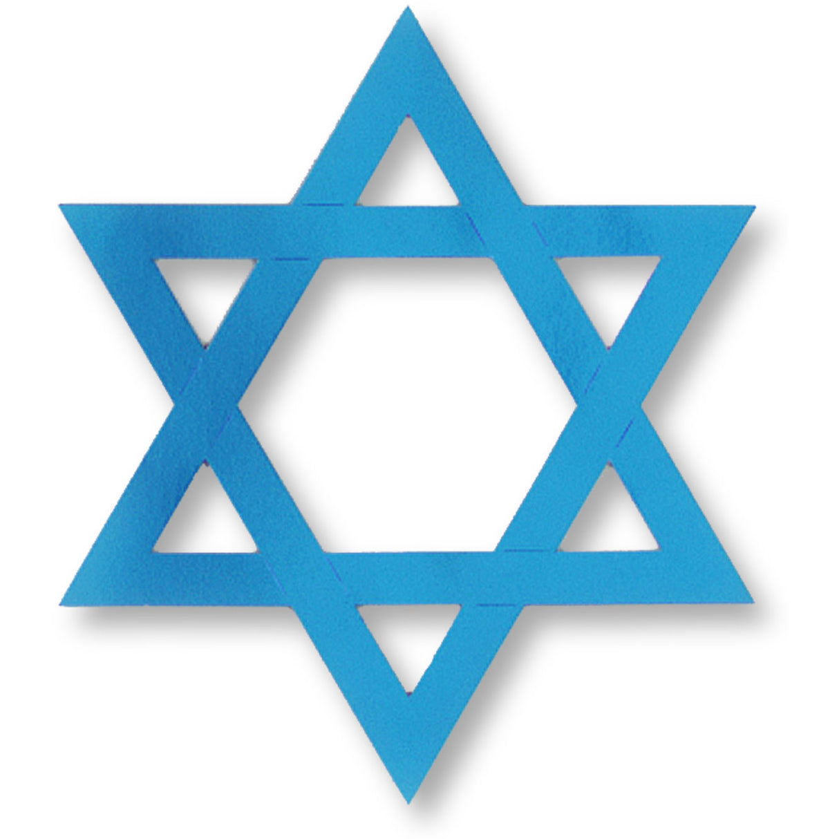 15" Foil Star Of David Cutout