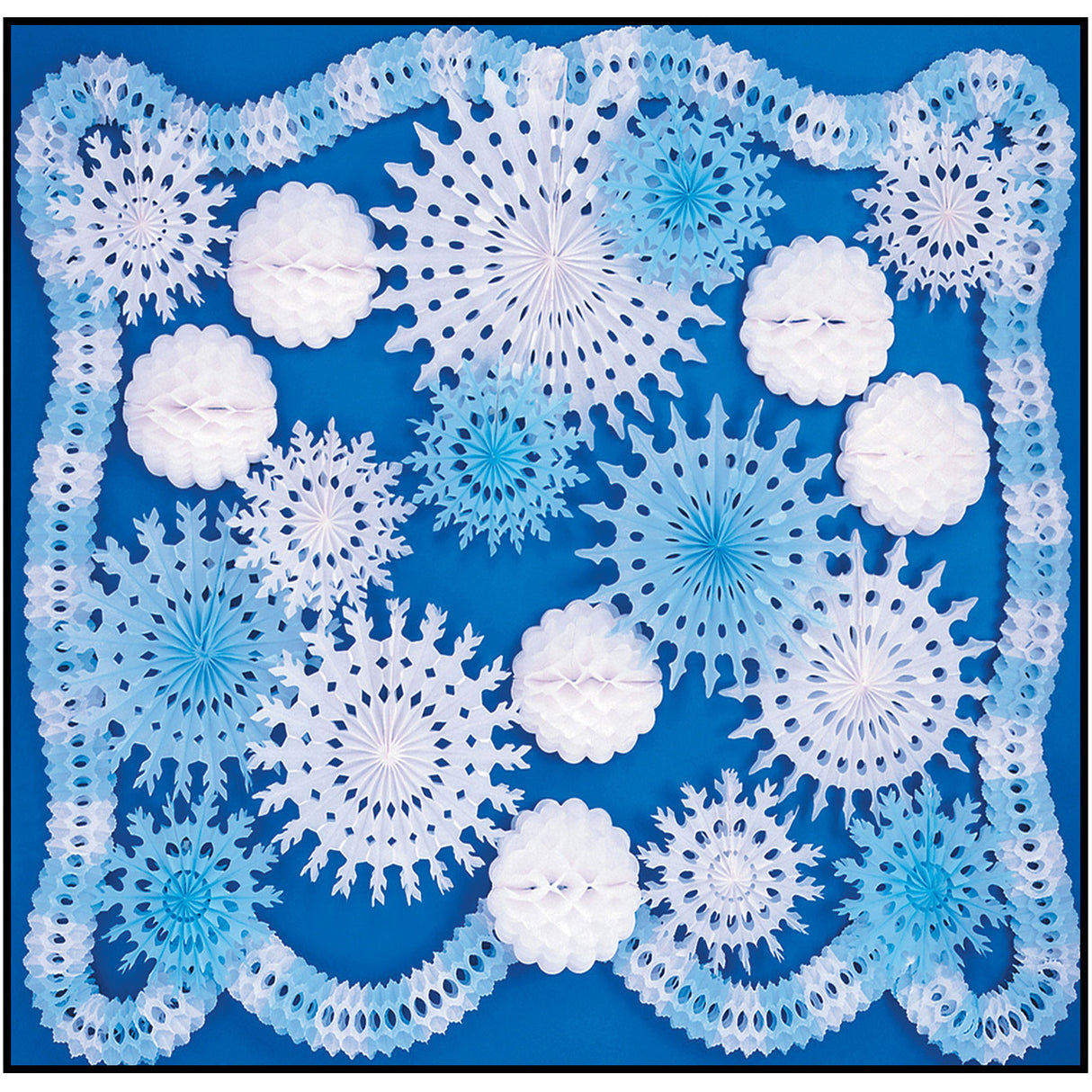 24 Piece Winter Decorating Kit