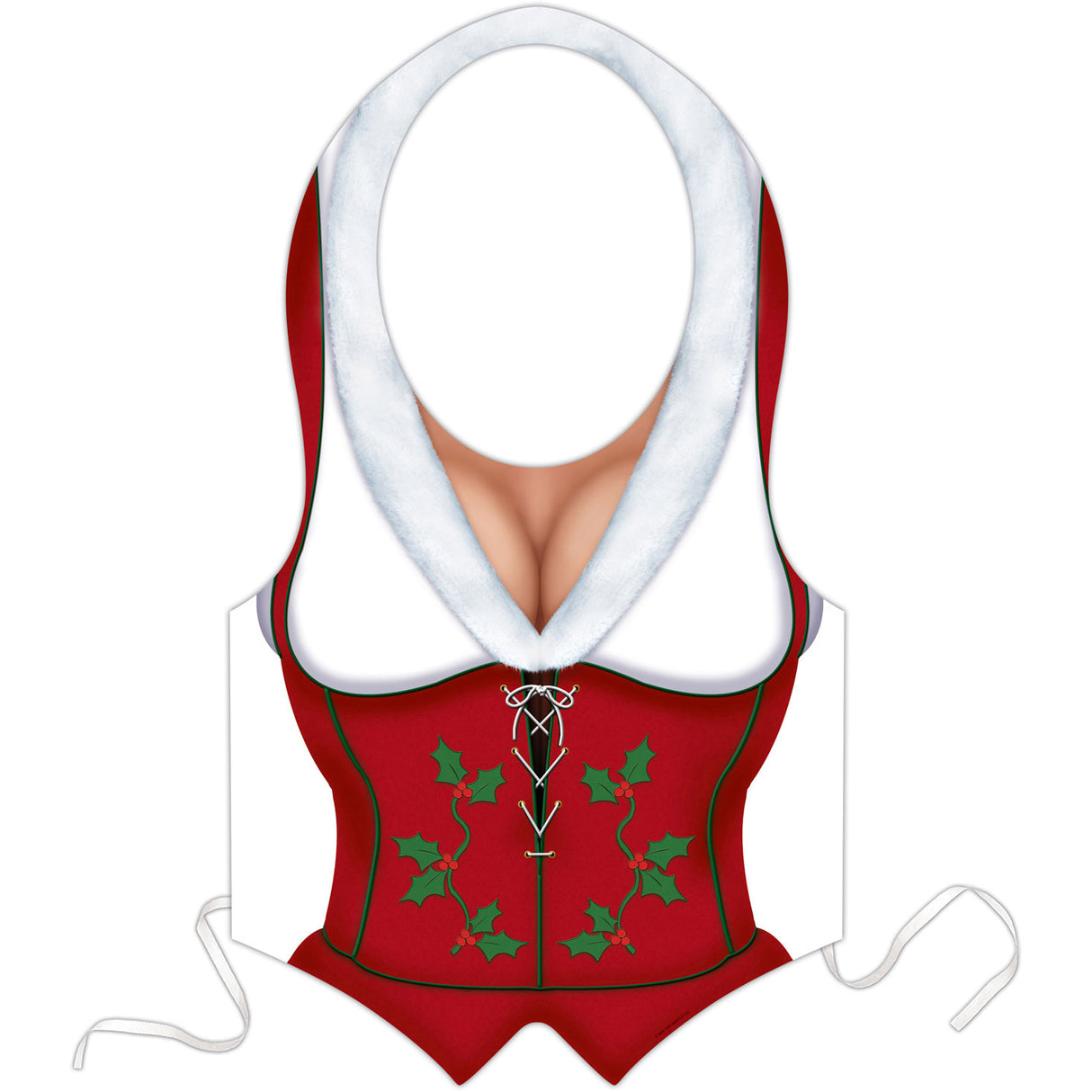 Plastic Santa's Helper Vest