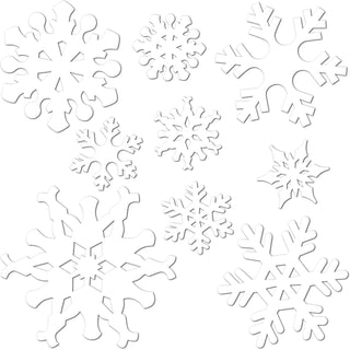 Snowflake Cutouts (9 Ct)