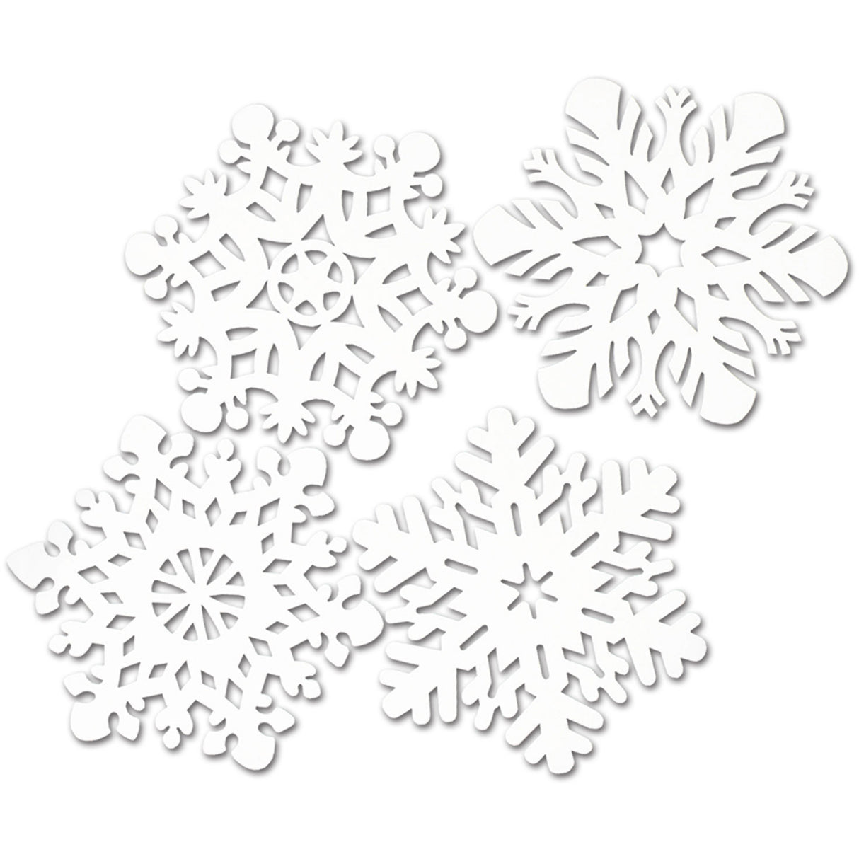 15" Snowflake Cutouts