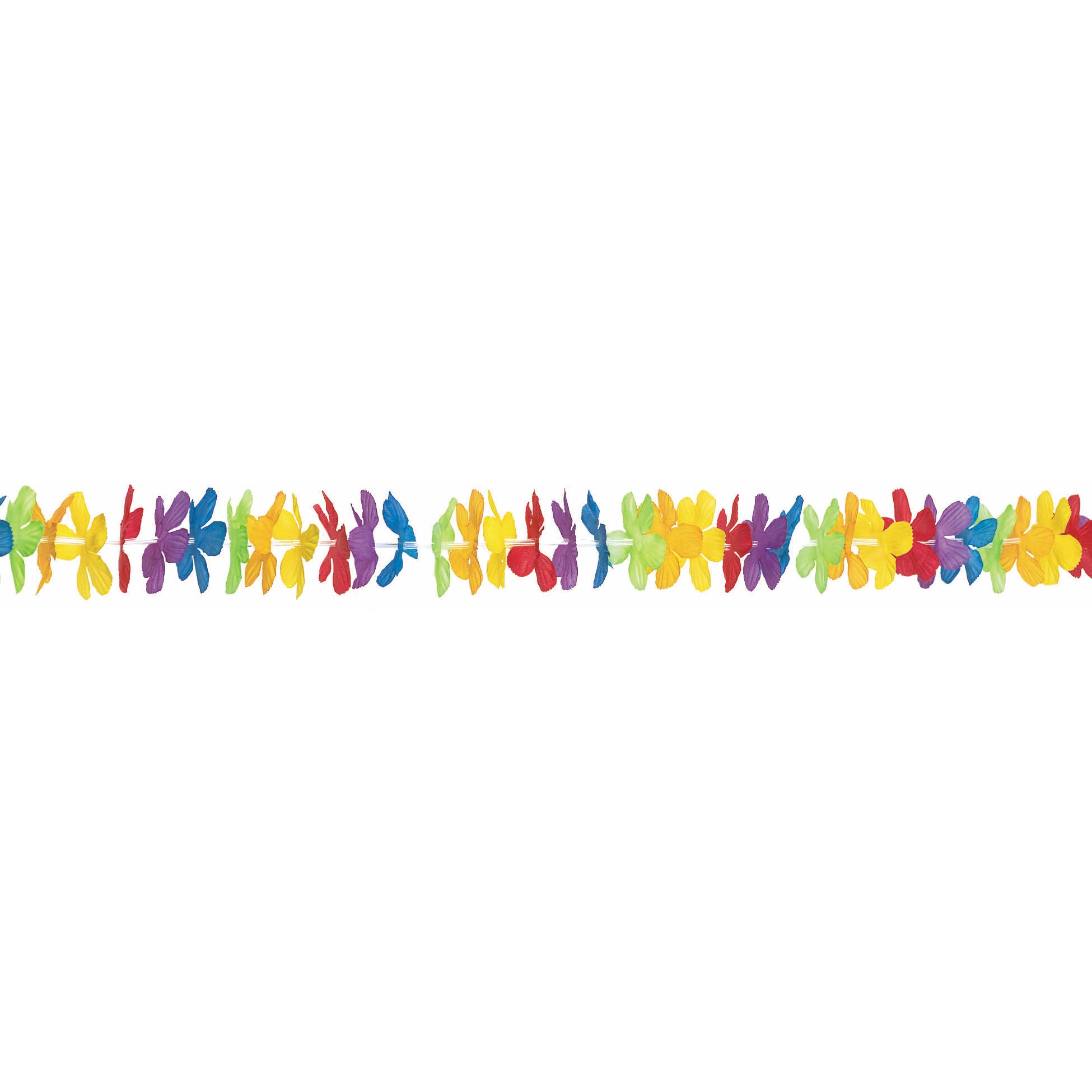 Luau Fabric Flower Garland