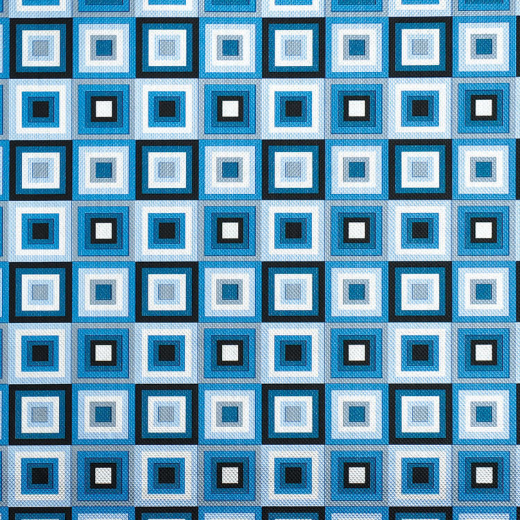 Jumbo Blue Square Gift Wrap Roll