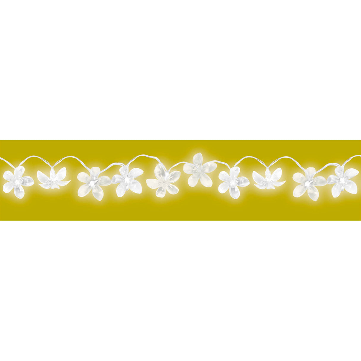 White Flower Light Set
