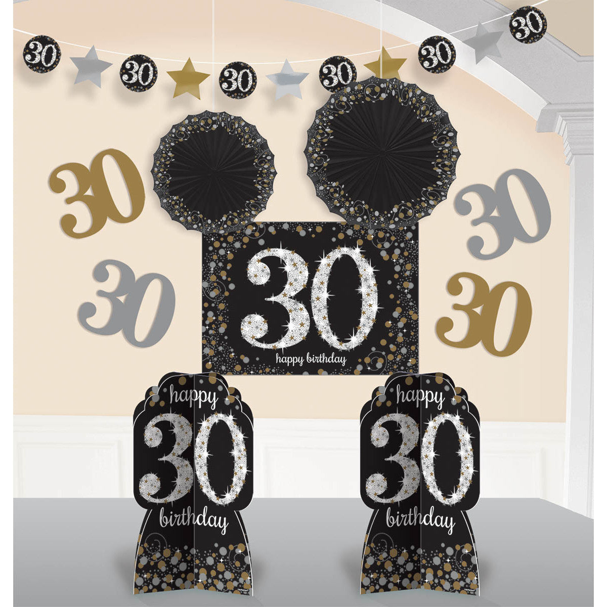 Celebrate 30 Room Decorating Kit