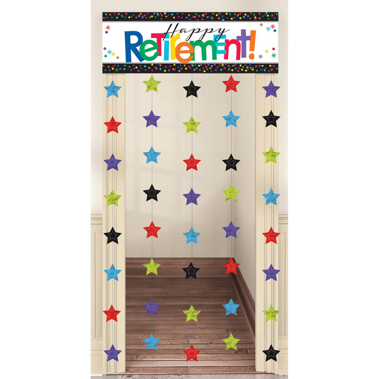 Officially Retired Doorway Curtain