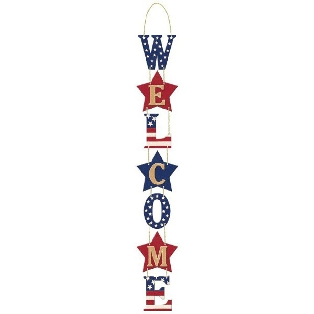 Americana Welcome Sign