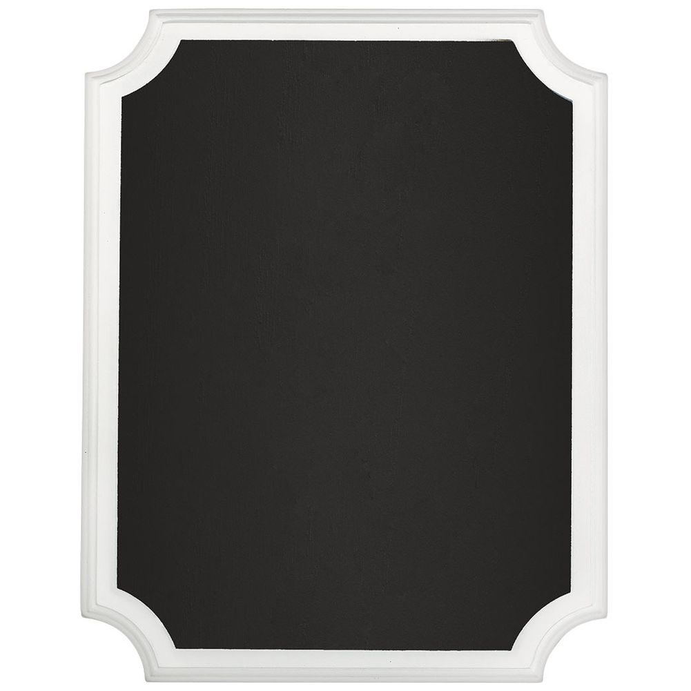 White Chalkboard Easel Sign