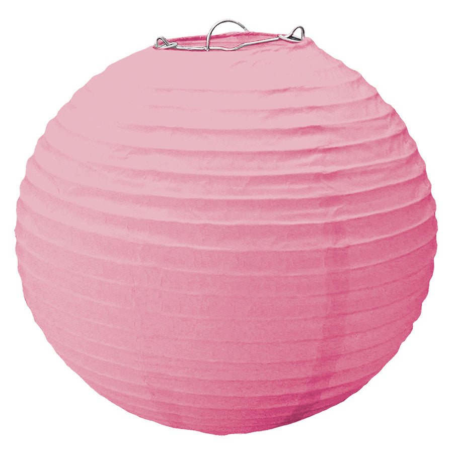 15.5" New Pink Hanging Lantern