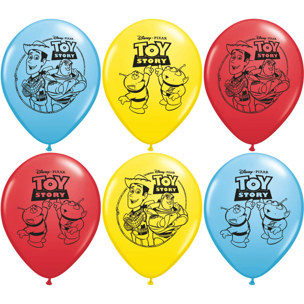 12" Toy Story Balloons (6ct)