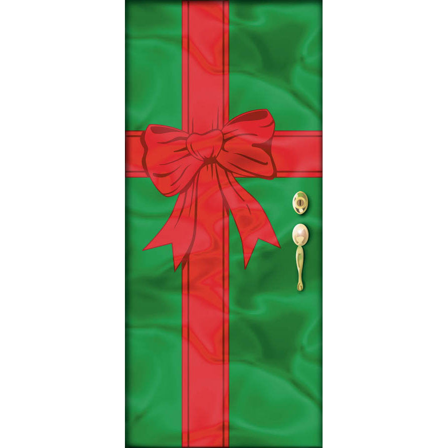 Christmas Present Foil Door Cover