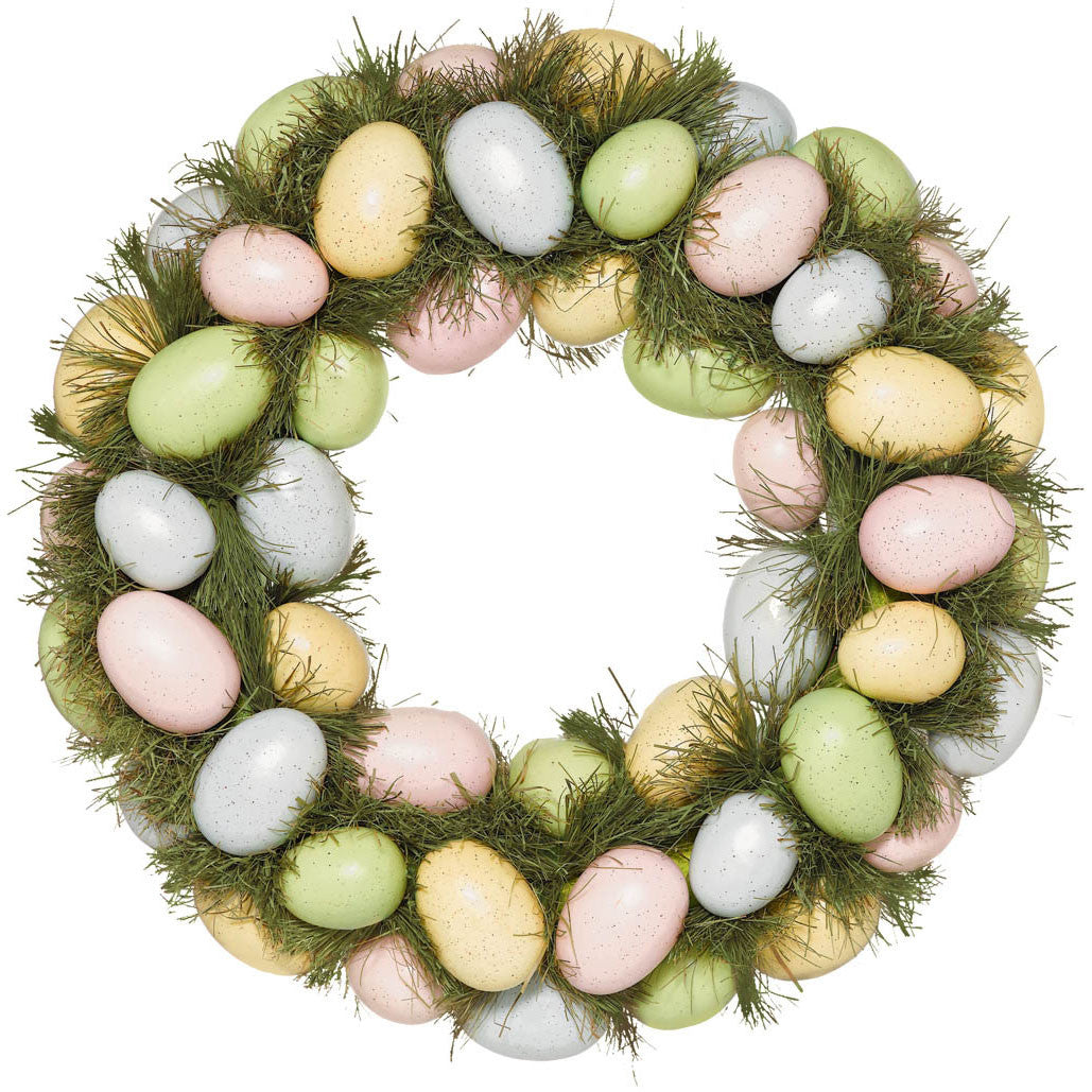 Easter Egg Wreath