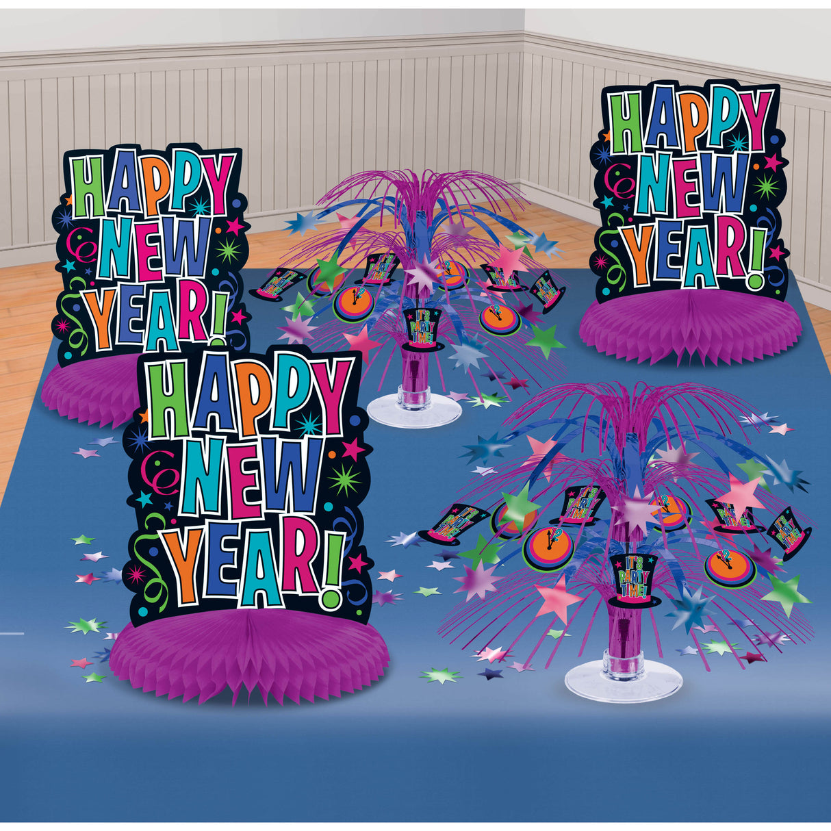 Jewel Tone Table Decorating Kit.