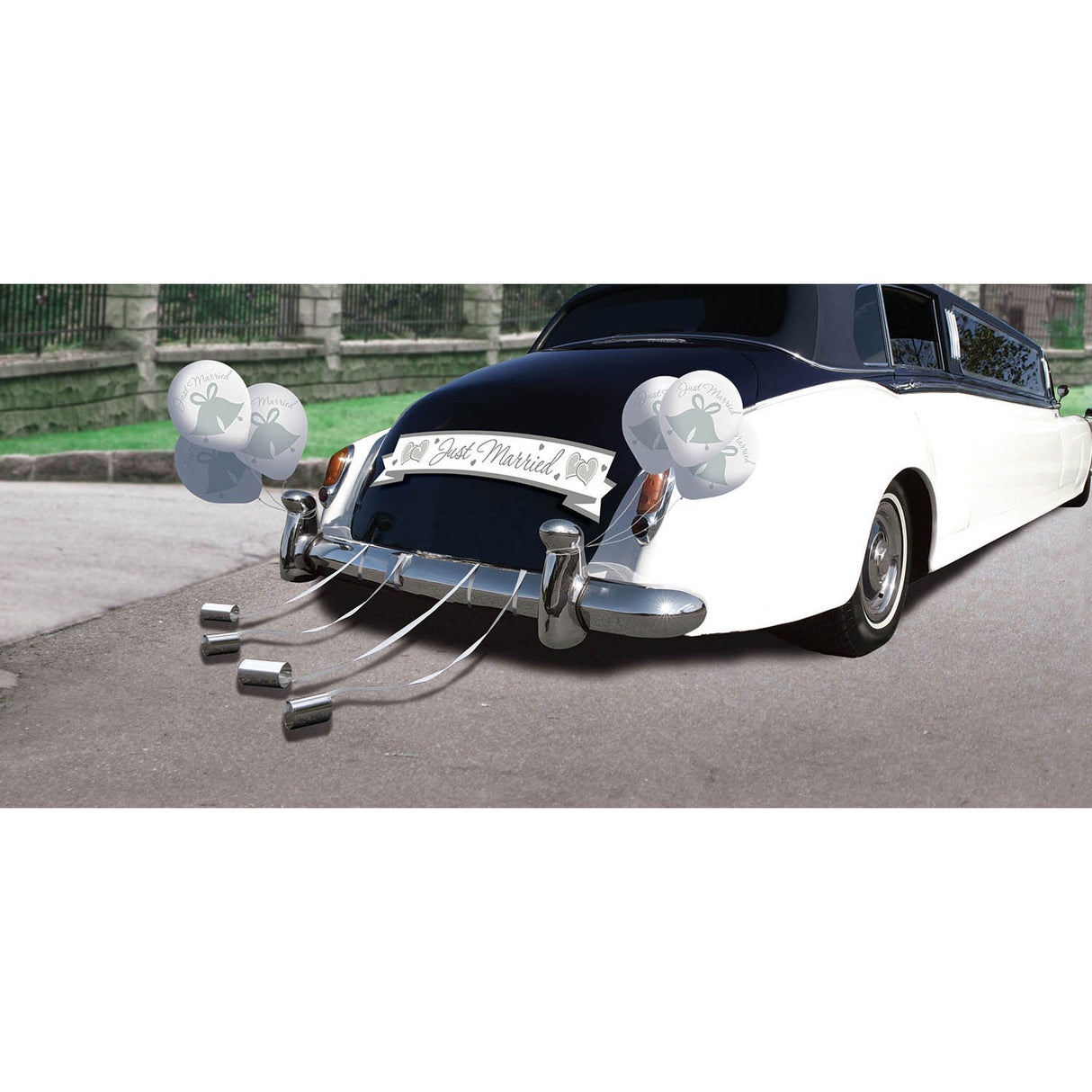 Deluxe Wedding Car Decorating Kit