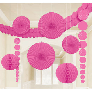 Bright Pink Room Decorating Kit