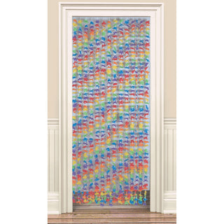 Fabric Flower Door Curtain