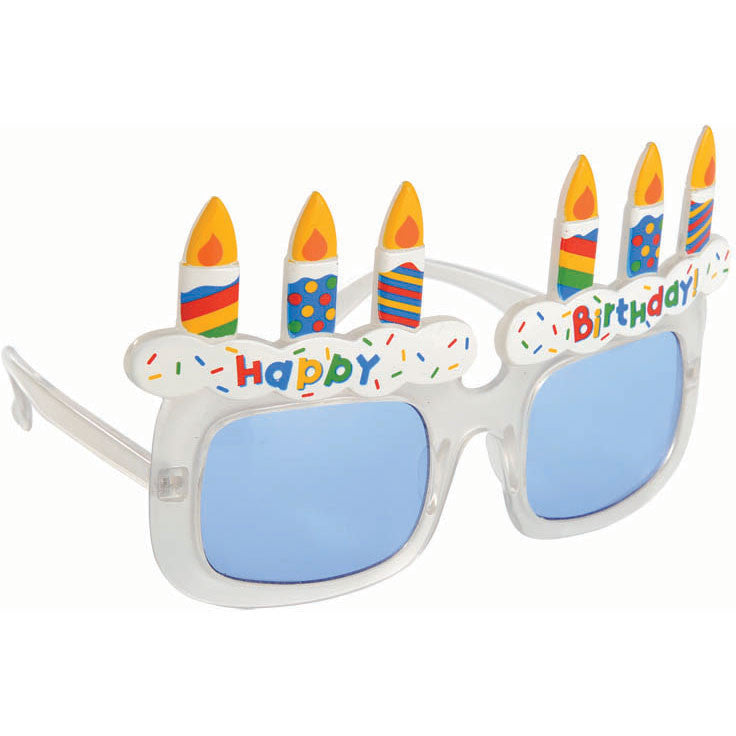 Birthday Cake Glasses