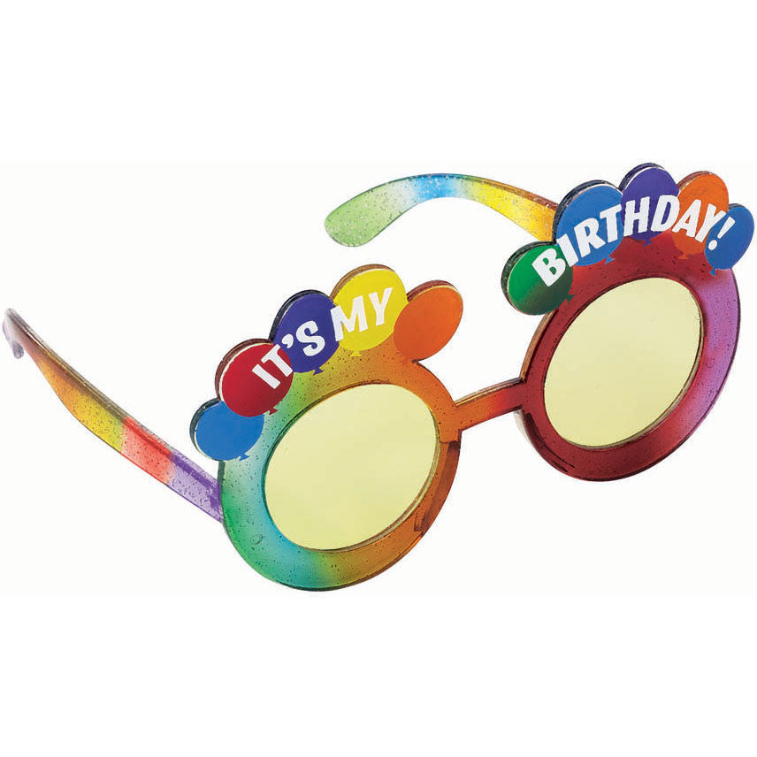 Happy Birthday Balloon Glasses