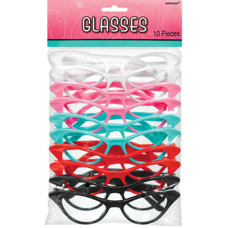 50's Cateye Glasses, 10 ct