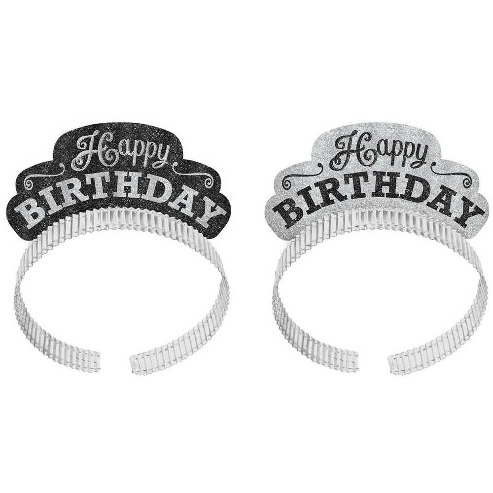 Black and White Tiara (12ct)