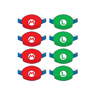 Super Mario Paper Hat (8ct)