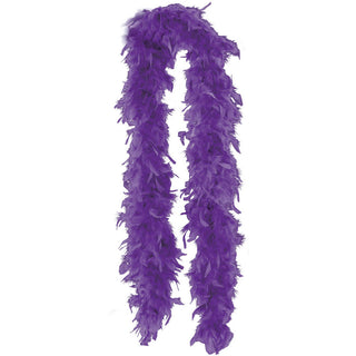 Purple Feather Boa
