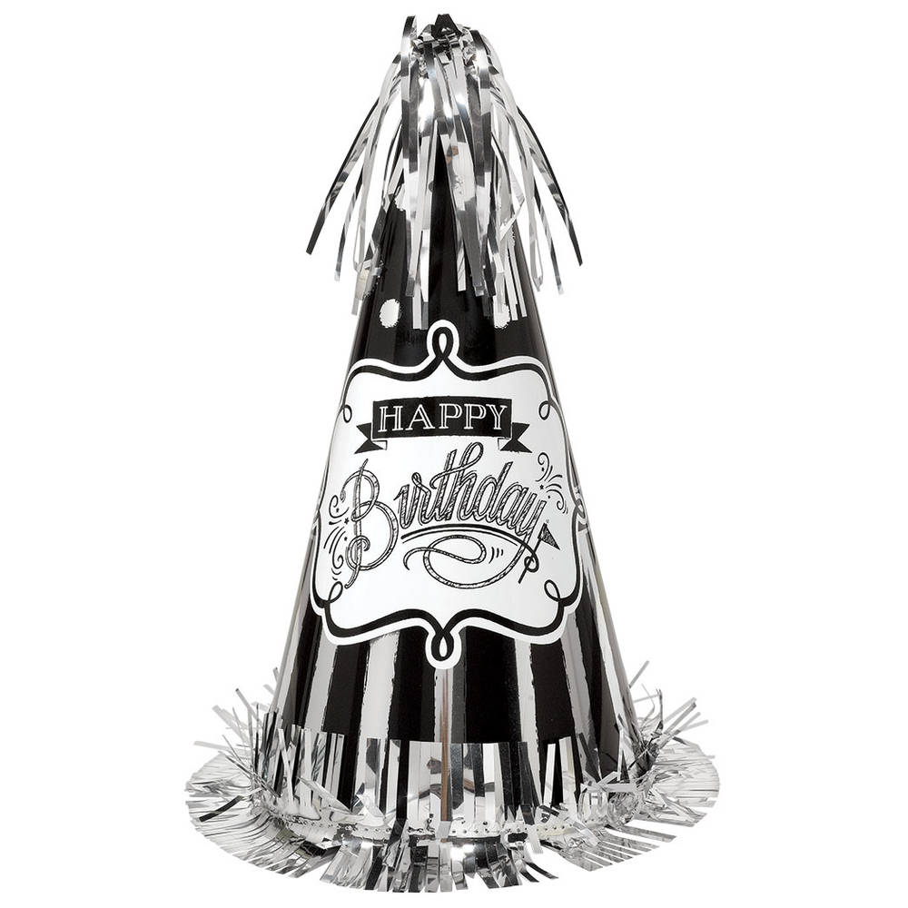 Chalkboard Birthday Party Hat