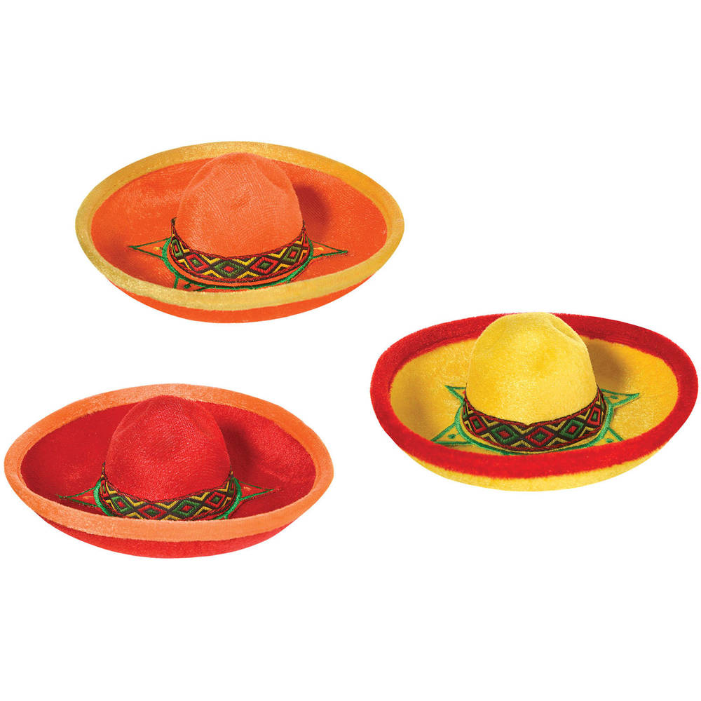 Mini Sombreros (3ct)
