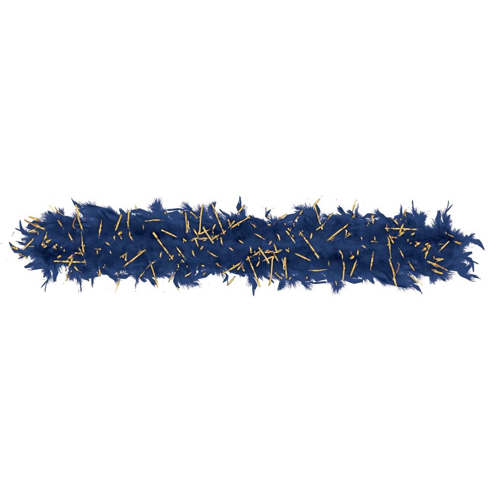Midnight Feather Boa (1 ct)