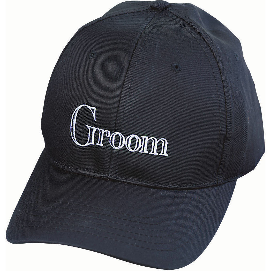 Groom Embroidered Deluxe Hat