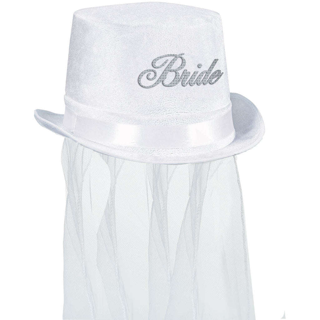 Bride To Be Velour Top Hat