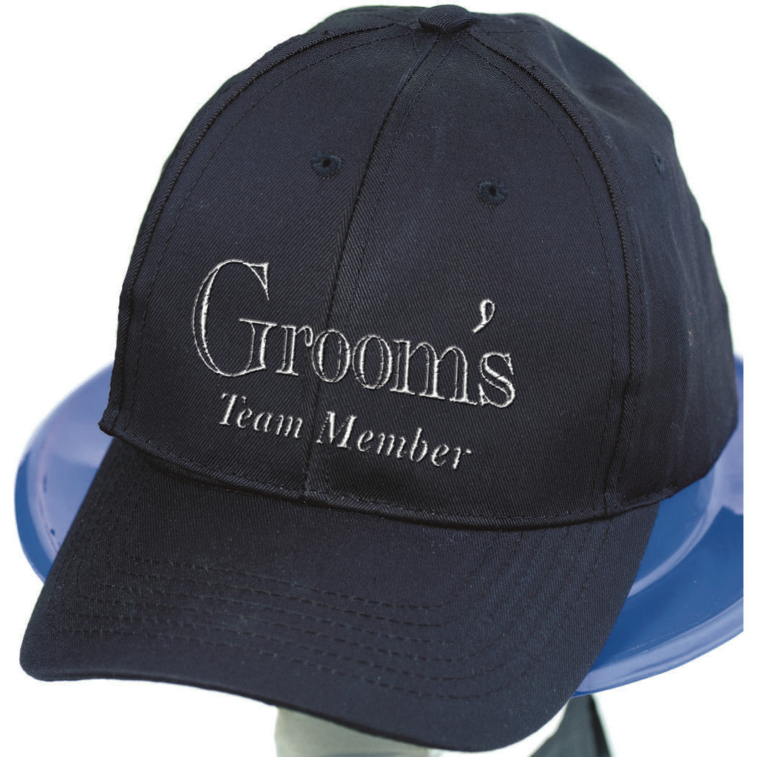 Grooms' Team Member Baseball Cap