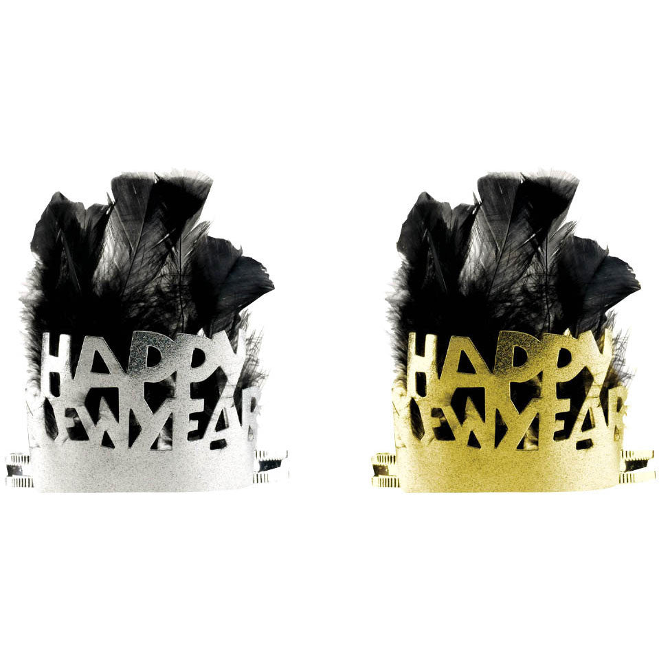 New Year's Feather Tiara