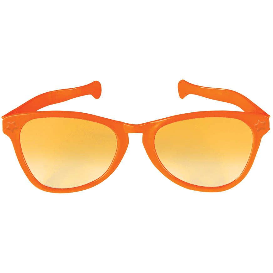 Orange Jumbo Glasses