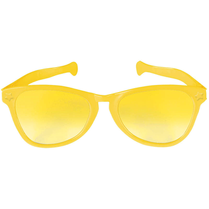 Yellow Jumbo Glasses
