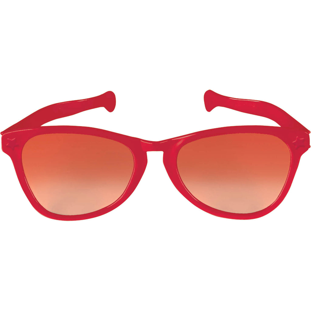 Red novelty glasses outlet
