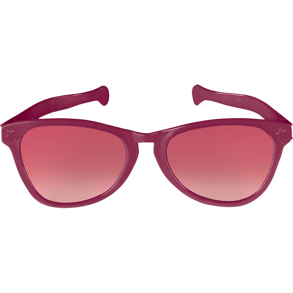 Burgundy Jumbo Glasses