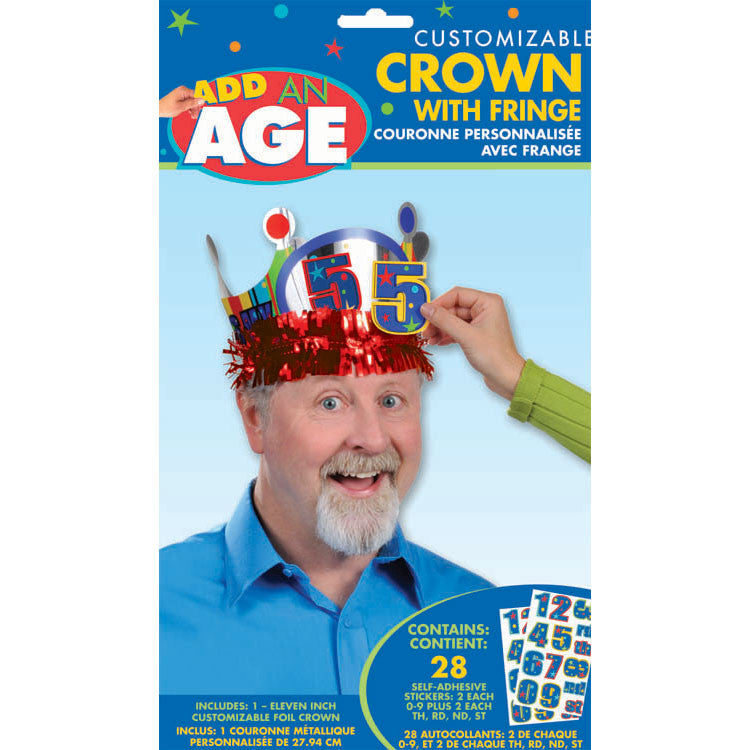 A Year To Celebrate - Happy Birthday Customizable Crown