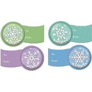 Frosty Bubble Gift Tags