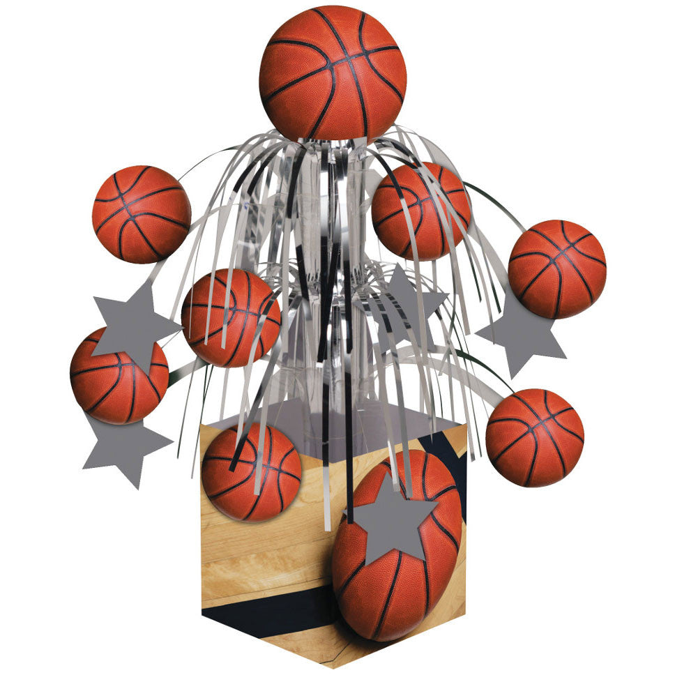 Basketball Fanatic Cascade Centerpiece
