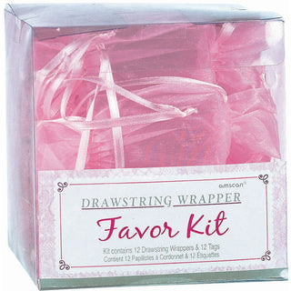 Drawstring Wrapper Favor Kit