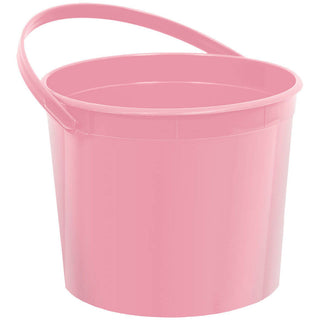 New Pink Plastic Bucket