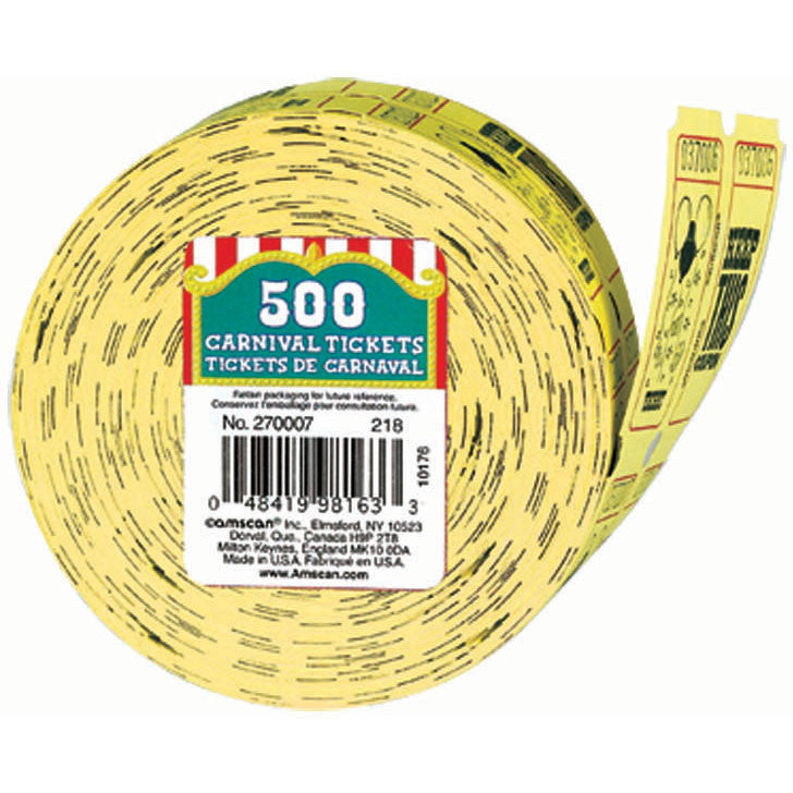 Raffle Ticket Roll