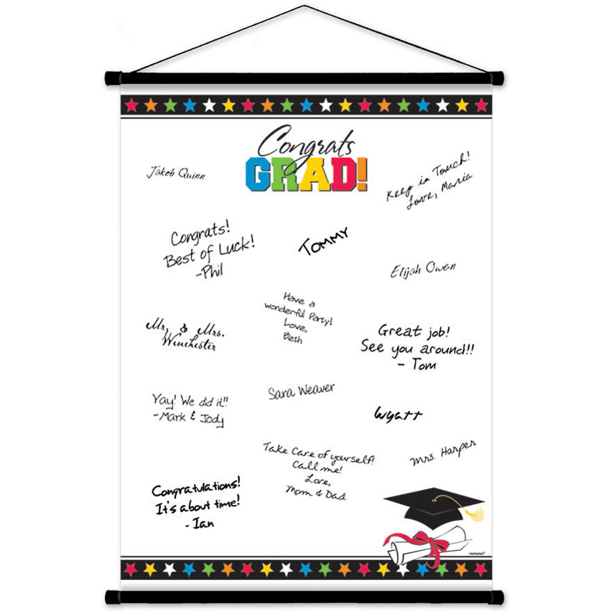 Graduation Sign In Scroll