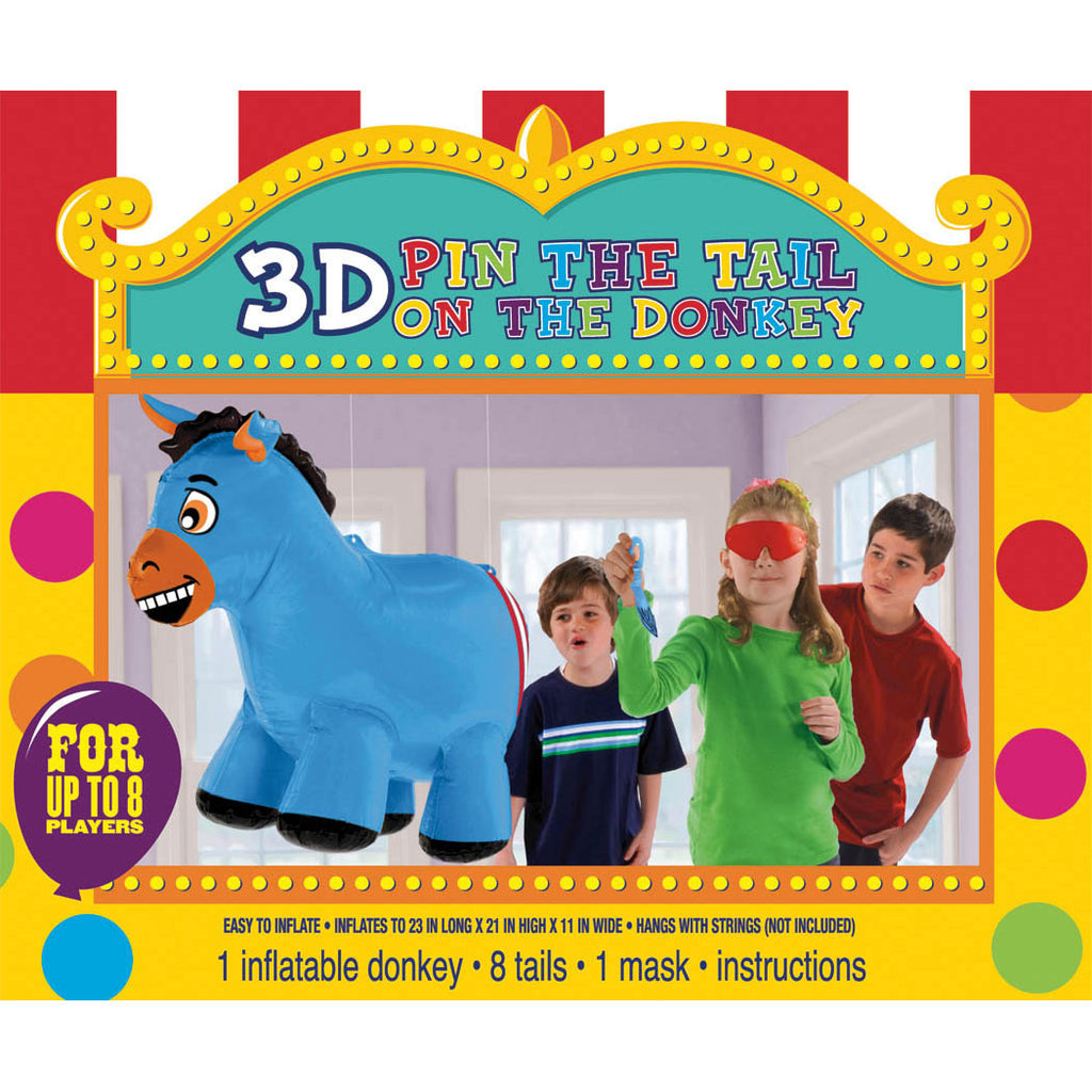 3D-Pin the Tail on the Donkey