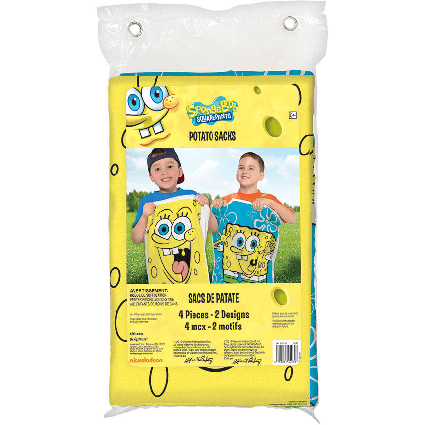 Spongebob Potatos Sacks (4ct)
