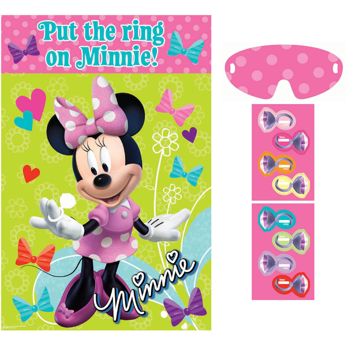 Pin the Ring on Minnie Game