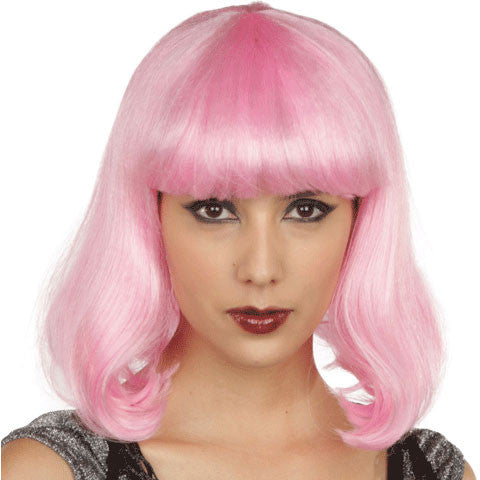 Pink Bob Wig