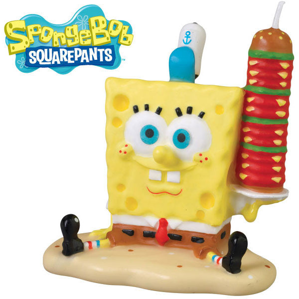 Spongebob Molded Candle