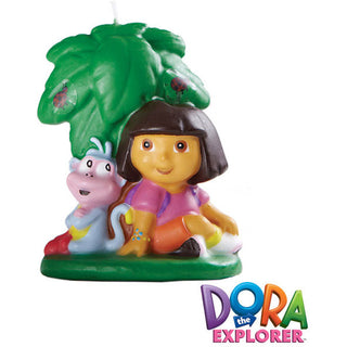 Dora With Boots Candle
